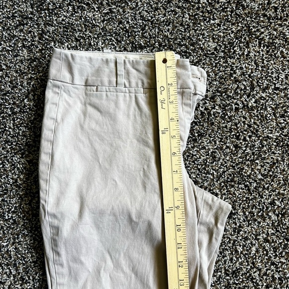 Talbots Tan Chinos Flat Front Cotton Blend - Picture 5 of 6